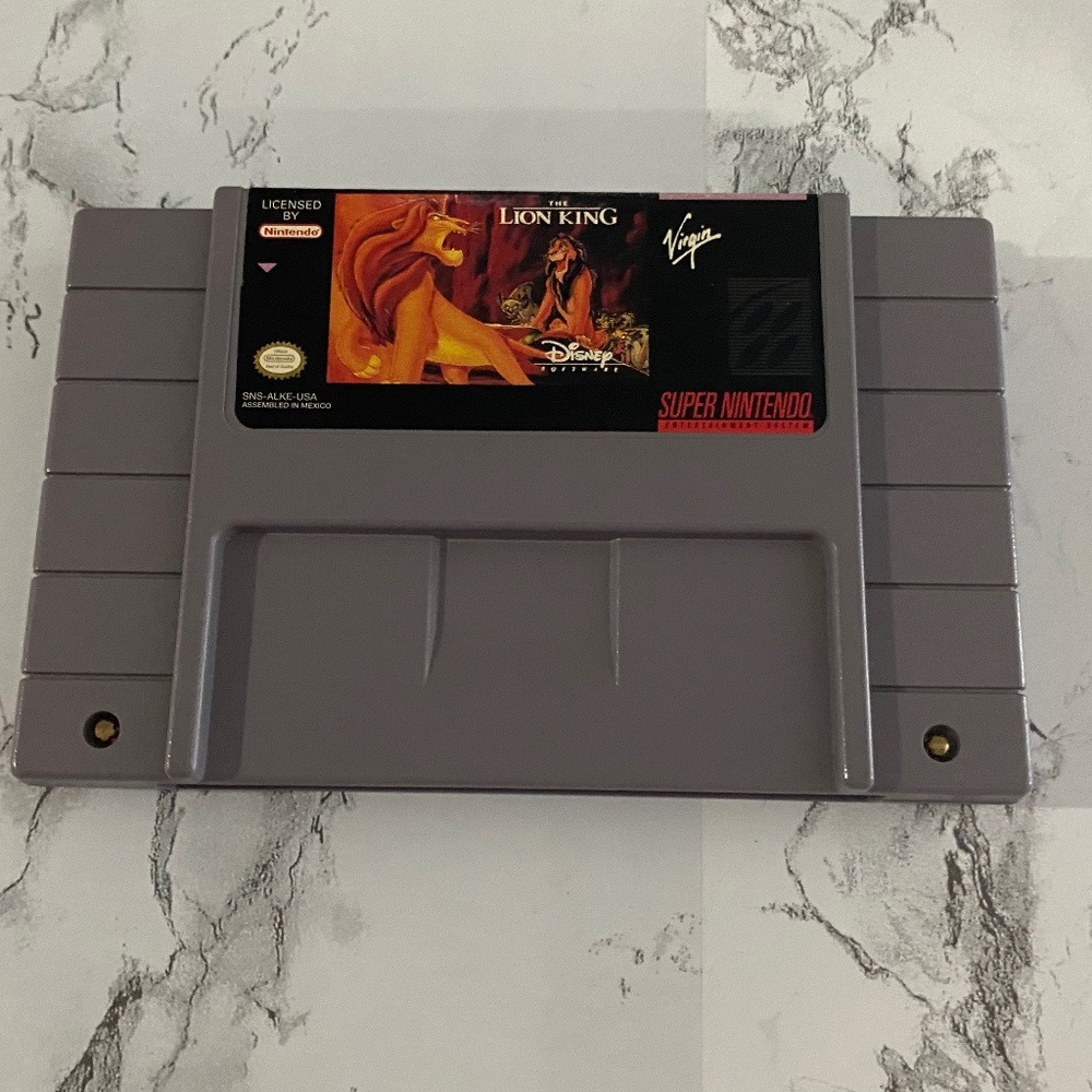 Super Nintendo Lion King